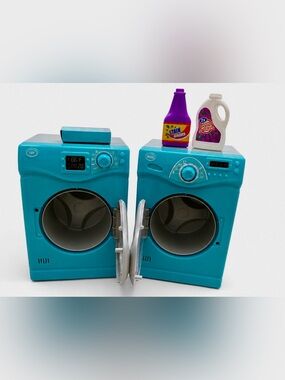 Toy Washer & Dryer Set for 18” Dolls - Interactive